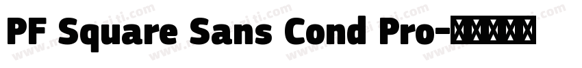 PF Square Sans Cond Pro字体转换
